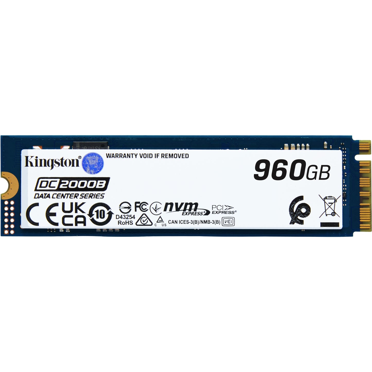 Ent. M.2 960 GB Kingston DC2000B NVMe PCIe 4.0 x 4