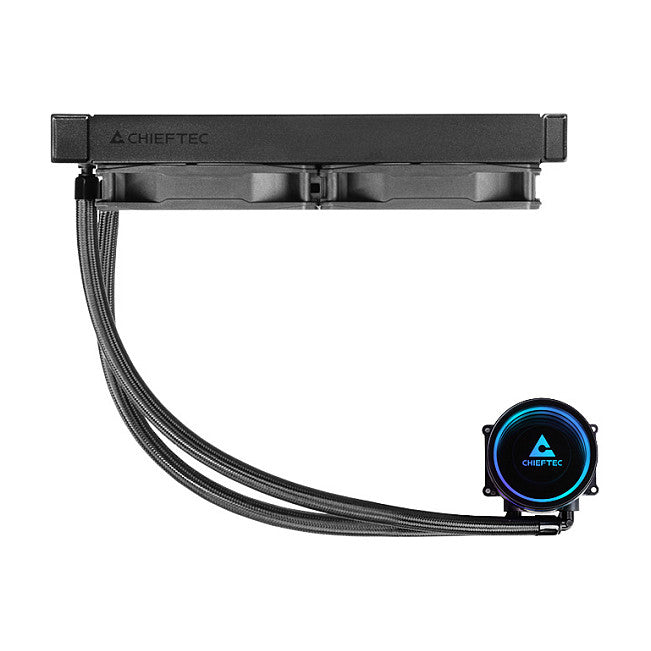 K Cooler Wasserkühlung Chieftec Iceberg 240 DARK multi Cooler | 1700; 1200; 1150; 1151; 1155; 1156; 1200; AM5/4/3+/2+/2