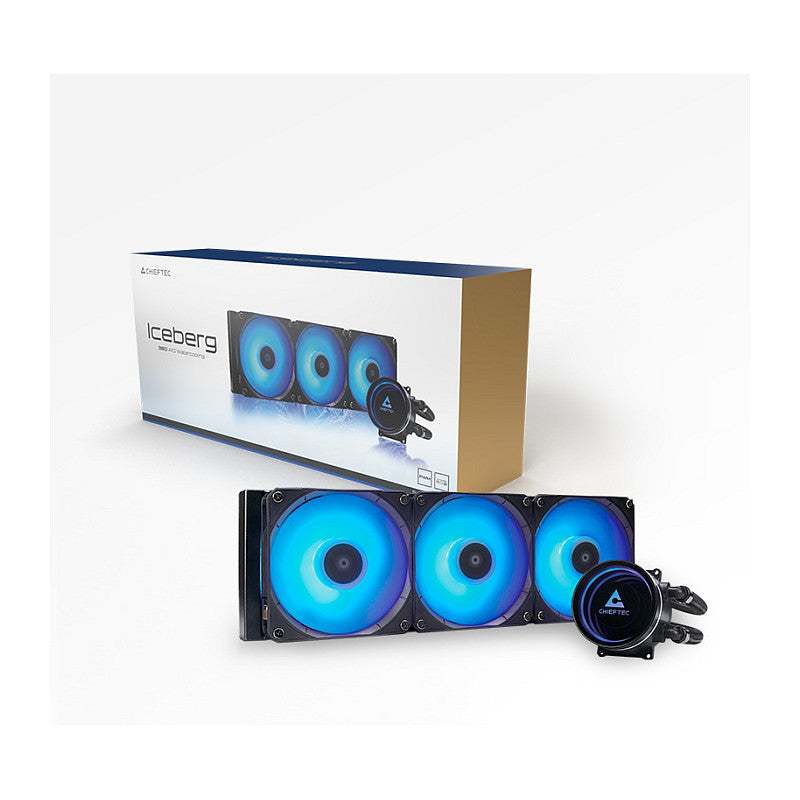 K Cooler Wasserkühlung Chieftec Iceberg 360 RGB multi Cooler | 1700; 1200; 1150; 1151; 1155; 1156; 1851; AM5/4/3+/2+/2