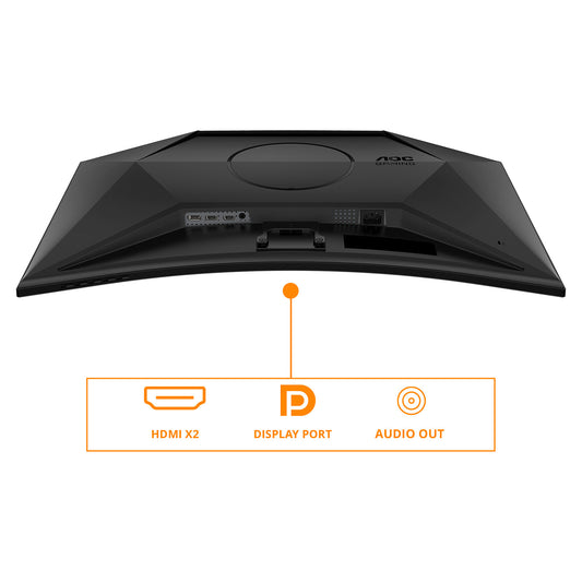 81,3cm/32" (2560x1440) AOC Gaming CQ32G4VE 16:9 QHD Curved FastVA 0,5ms 180Hz HDR10 HDMI DP Black