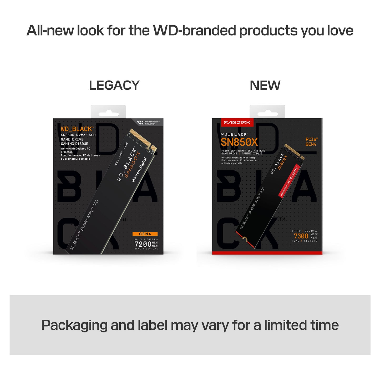 M.2 8TB WD Black SN850X NVMe PCIe 4.0 x 4