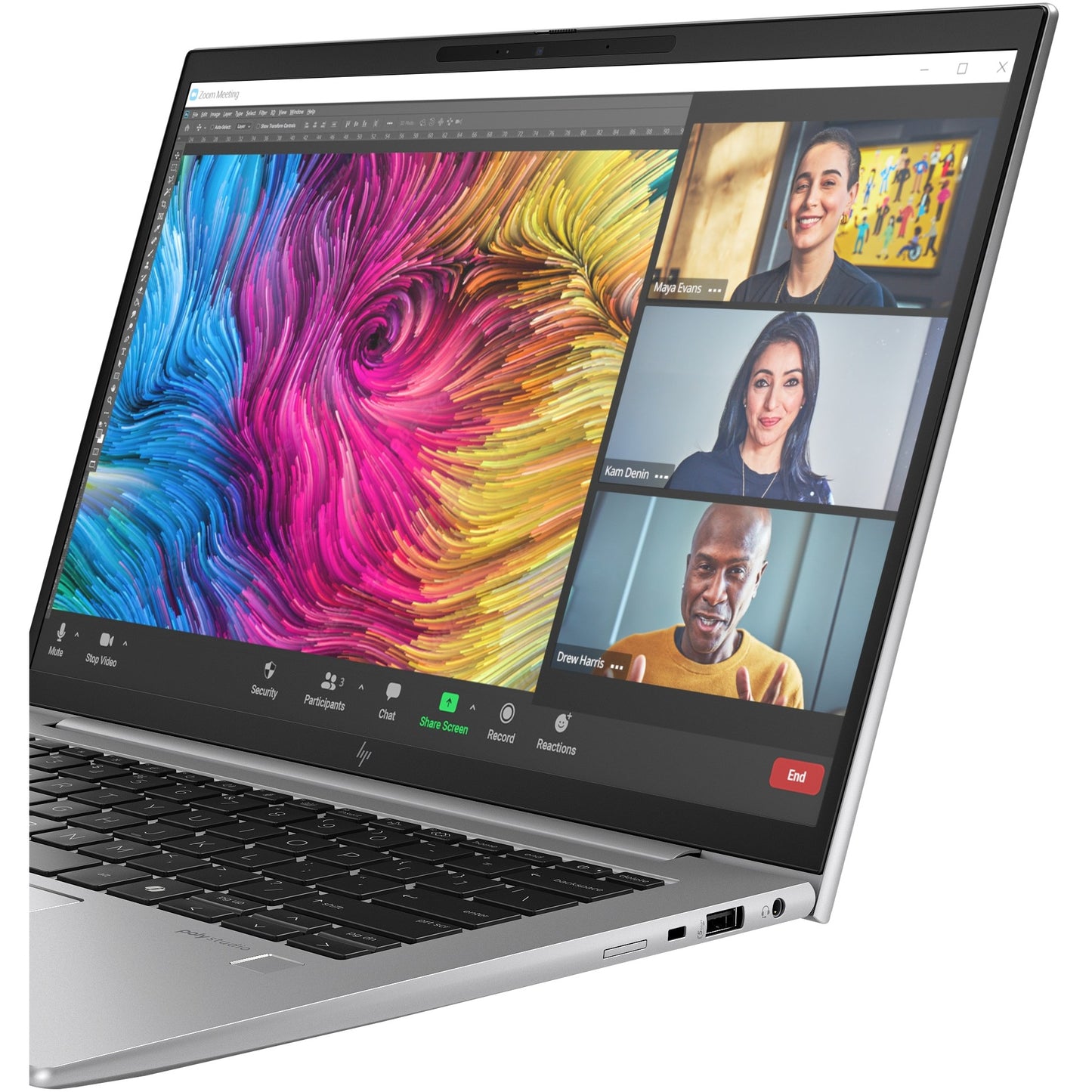 HP ZBook Firefly 14 G11A AMD Ryzen 7 8840HS 35,56cm 14inch WUXGA 32GB 1TB/SSD W11P 3J Gar (DE)