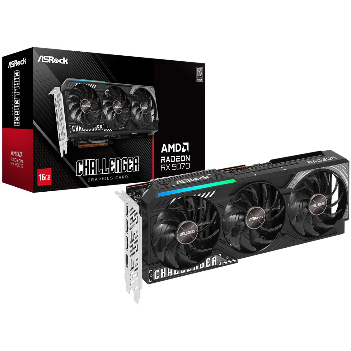 RX 9070 16GB ASRock Radeon Challenger GDDR6 3Fan