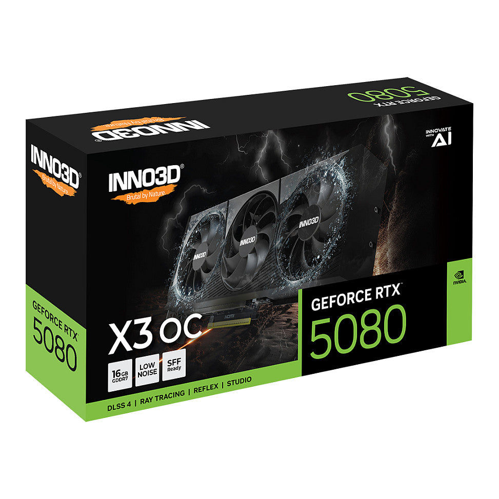 RTX 5080 16GB Inno3D X3 OC GDDR7 3Fan