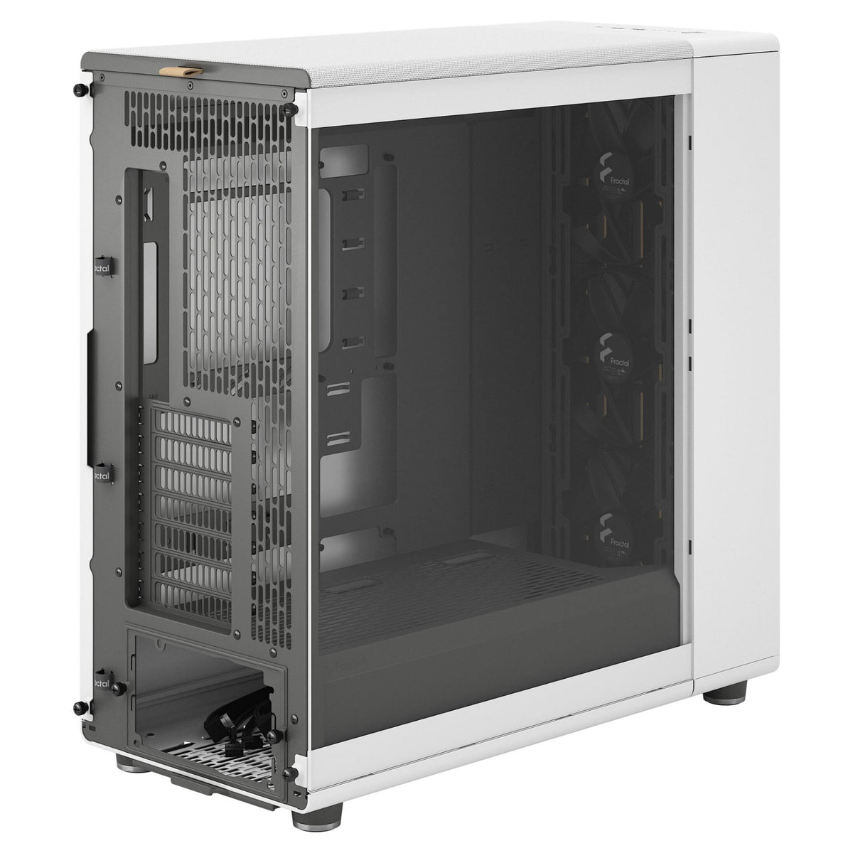 Midi Fractal Design North XL RC Chalk White TG clear