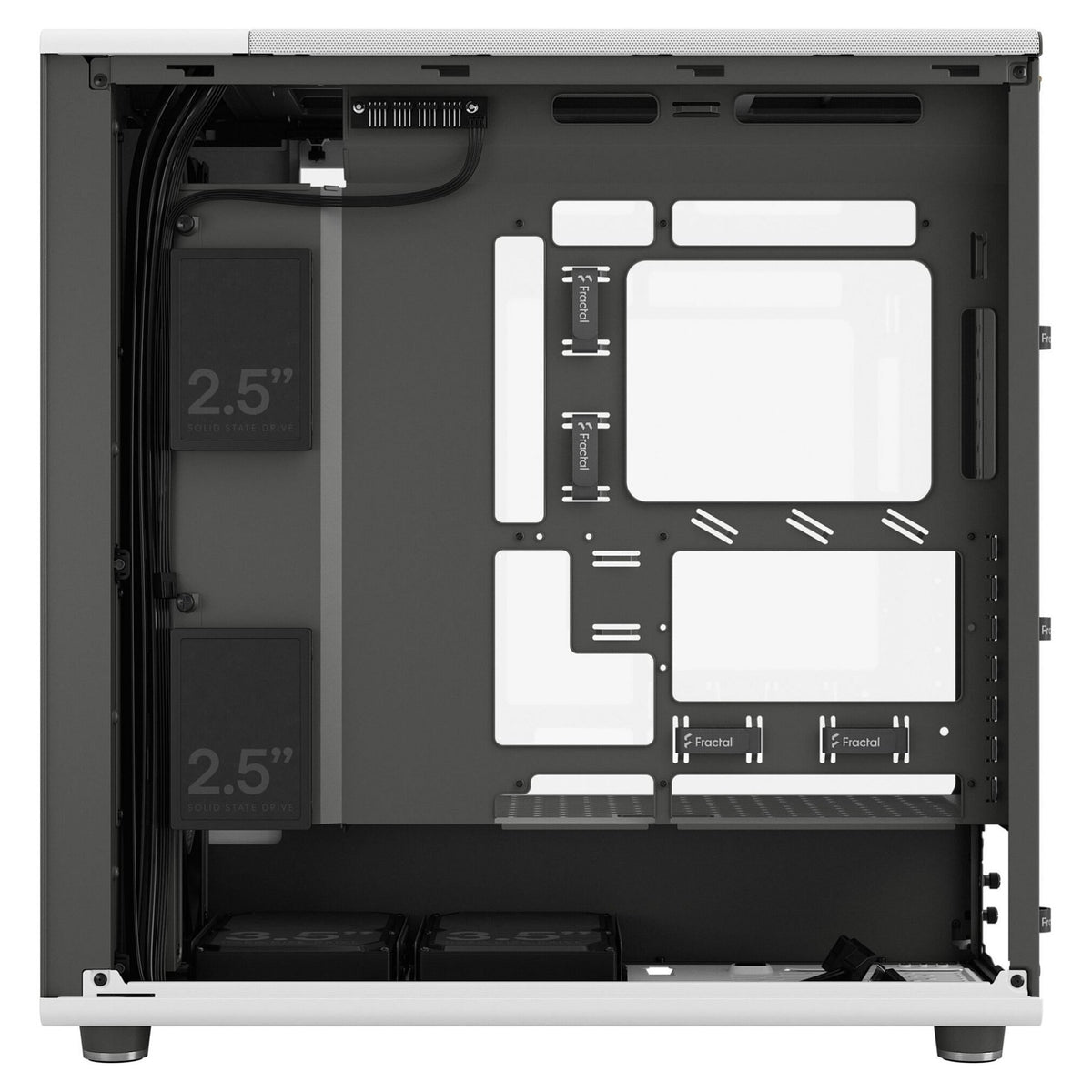 Midi Fractal Design North XL RC Chalk White TG clear