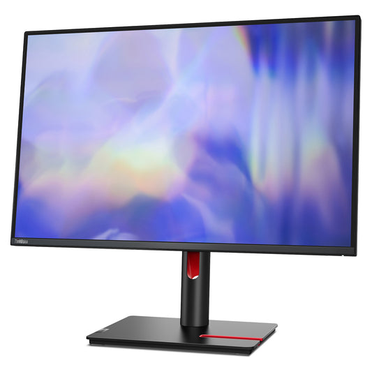 61cm/24" (1920x1200) Lenovo ThinkVision T24d-30 16:10 FHD IPS 4ms 100Hz HDMI VGA DP Speaker Pivot Black