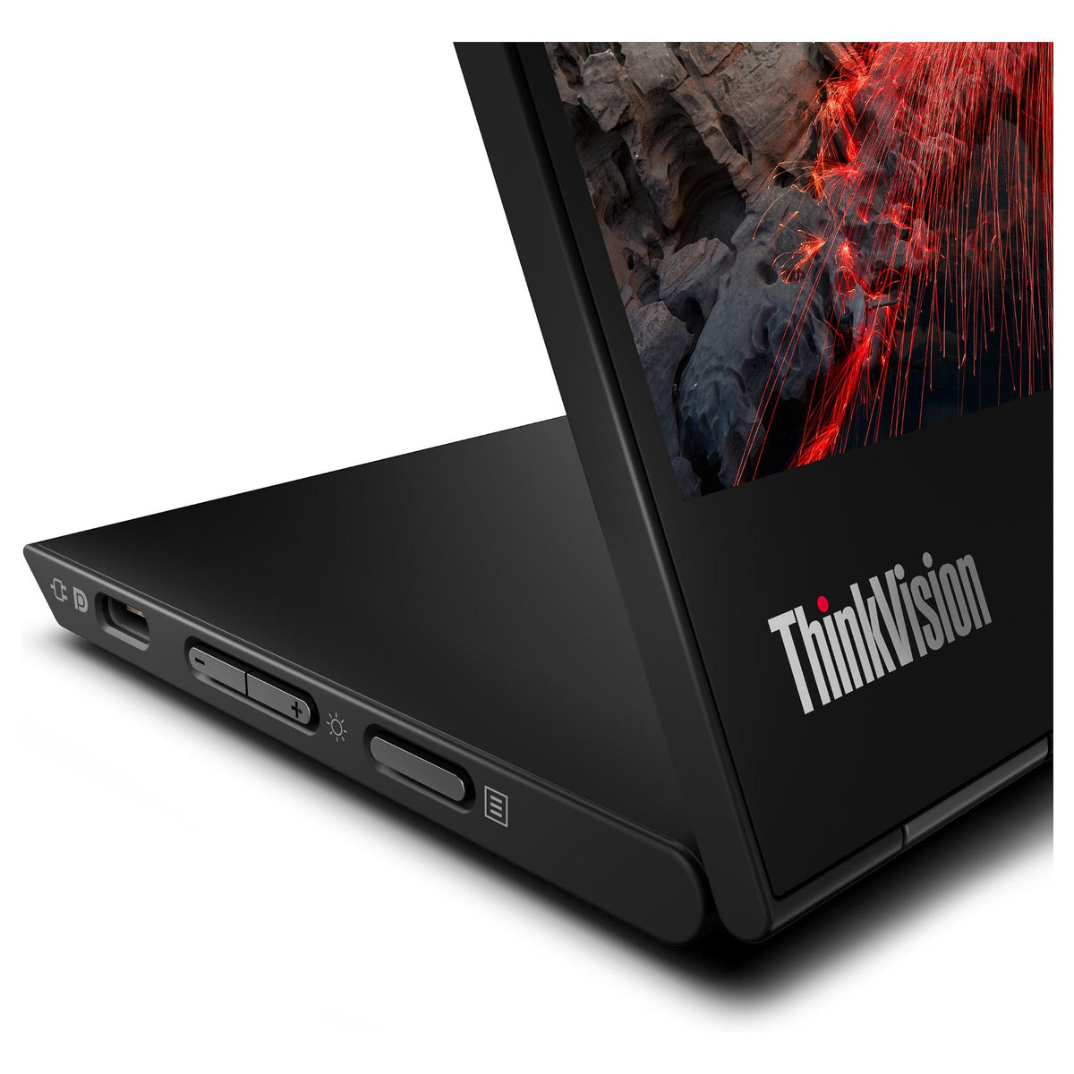 35,6cm/14" (2240x1400) Lenovo ThinkVision M14t Gen 2 IPS Touch portable 6ms 60Hz 2xUSB-C Black