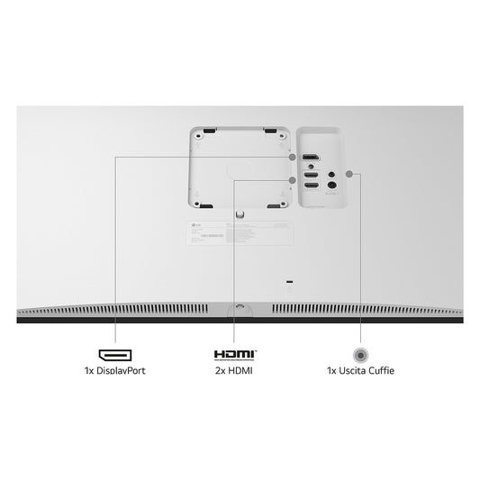 68,4cm/27" (3840x2160) LG UltraFine 27US550-W 16:9 4K UHD IPS 5ms 60Hz HDR10 2xHDMI DP Pivot White