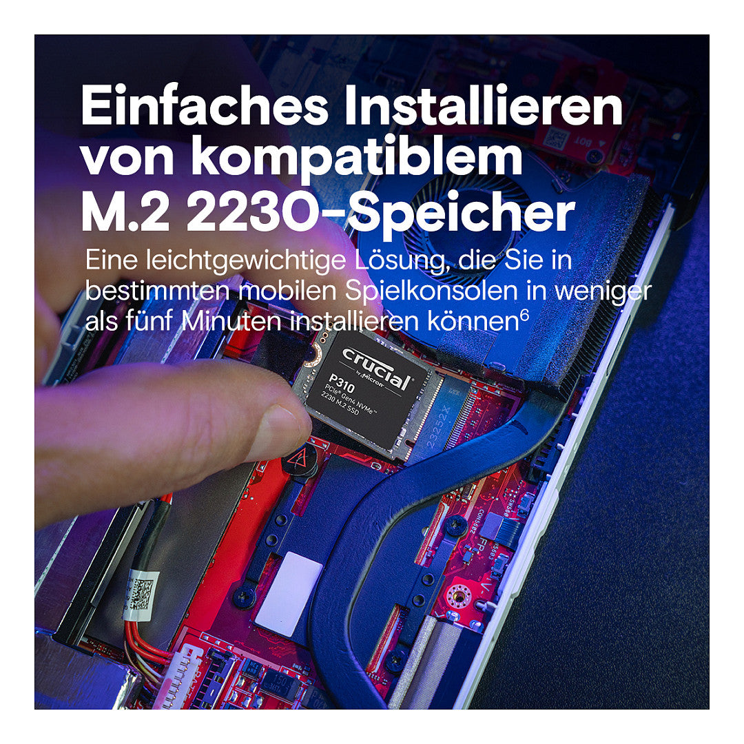 M.2 2TB Crucial P310 NVMe PCIe Gen4 2230