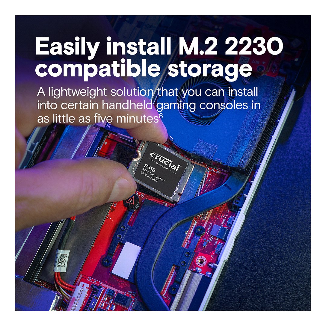 M.2 2TB Crucial P310 NVMe PCIe Gen4 2230