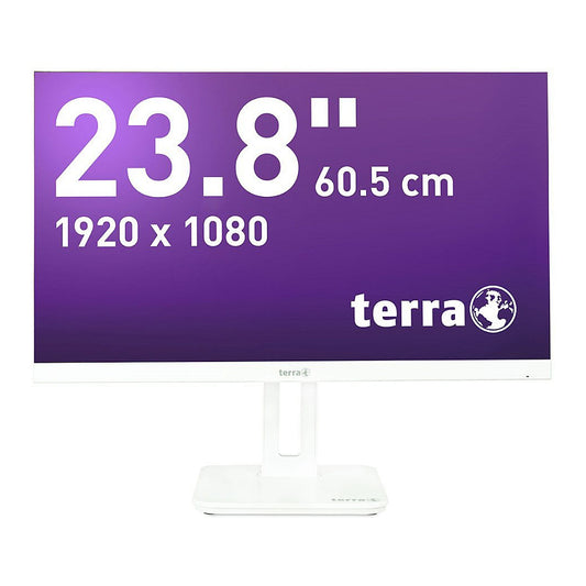 60,5cm/23,8" (1920x1080) TERRA 2465W PV 16:9 FHD IPS 5ms HDMI DP Speaker White