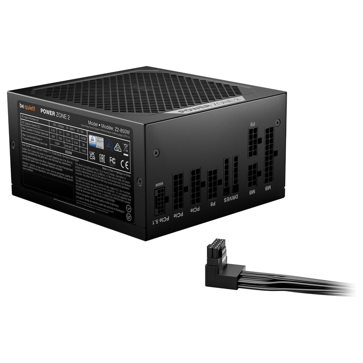 850W be quiet! Power Zone 2