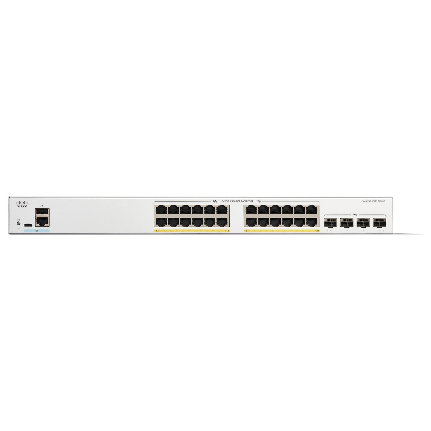Cisco GSwitch 24+4P Catalyst 1300-24FP-4X PoE+ SFP+ M RM