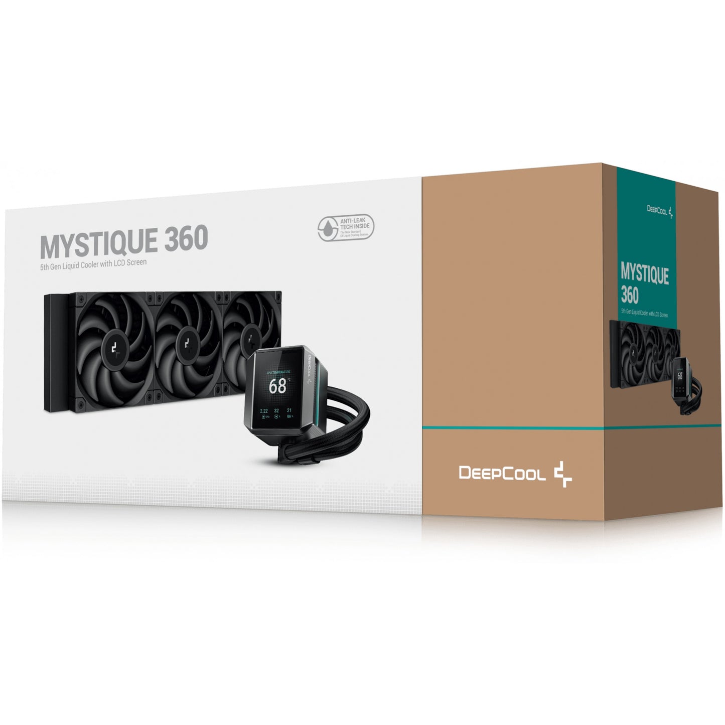 K Cooler Wasserkühlung Deepcool MYSTIQUE 360