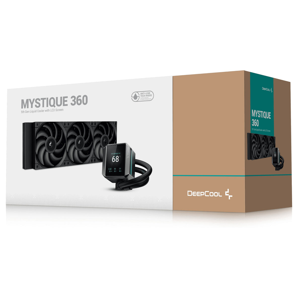 K Cooler Wasserkühlung Deepcool MYSTIQUE 360