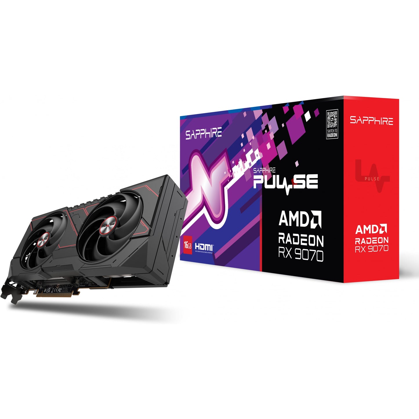 RX 9070 16GB Sapphire Pulse Radeon GDDR6 3
