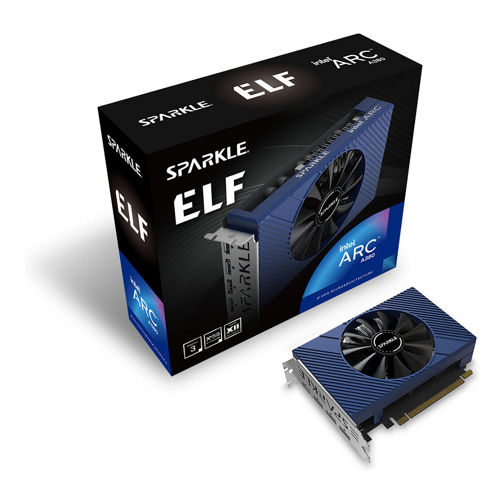 A380 6GB Sparkle Intel Arc Elf GDDR6