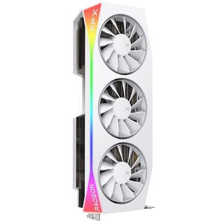 RX 9070 XT 16GB XFX Mercury Magnetic Air RGB OC GDDR6 3 Fan white