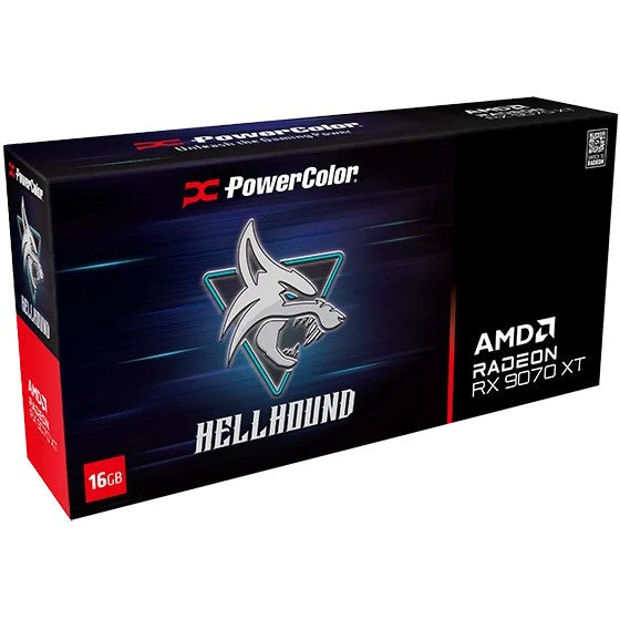 RX 9070 XT 16GB PowerColor Hellhound GDDR6 3Fan