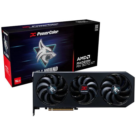 RX 9070 XT 16GB PowerColor Hellhound GDDR6 3Fan
