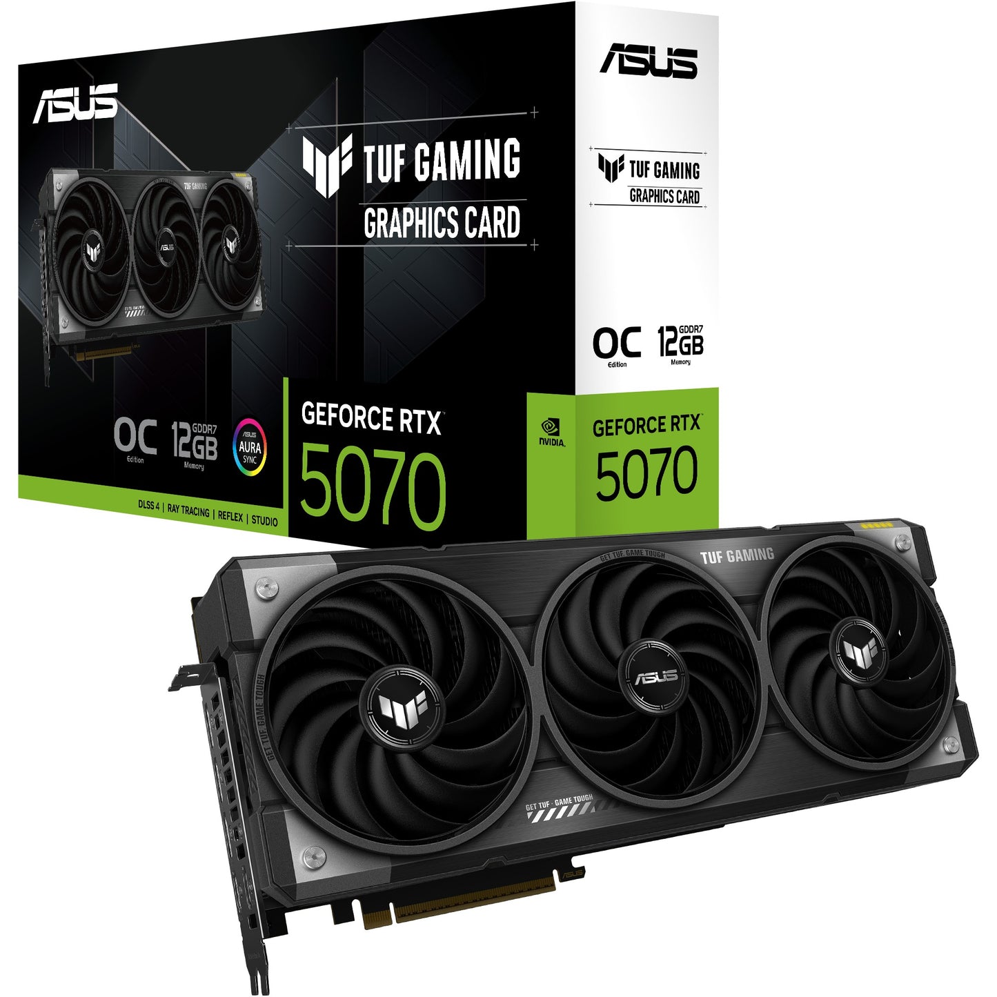 RTX 5070 12 GB ASUS TUF Gaming OC GDDR7 3 Lüfter