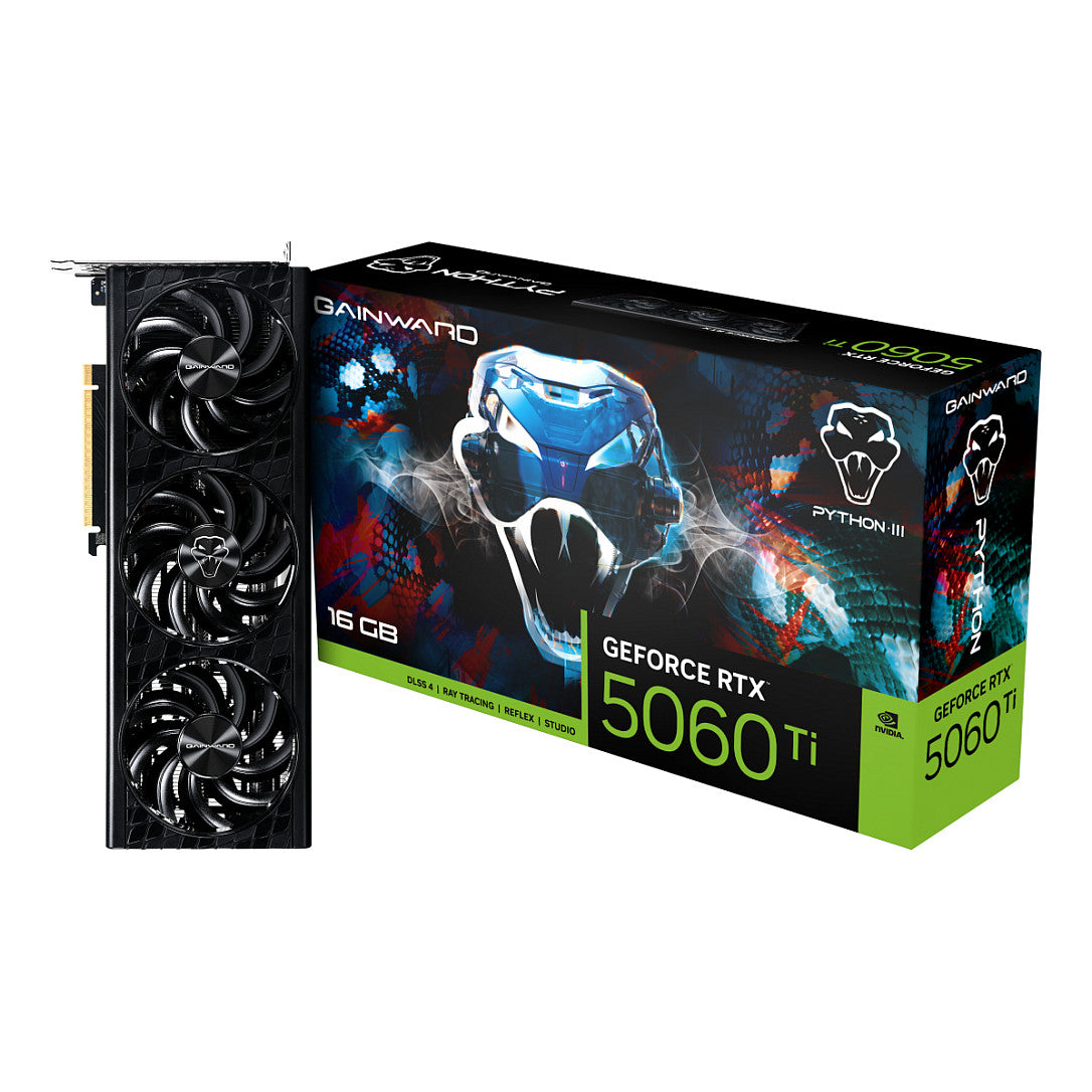RTX 5060 Ti 16GB Gainward Phyton III OC GDDR7 3 Fan