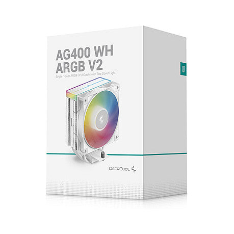 K Cooler DeepCool AG400 White ARGB V2