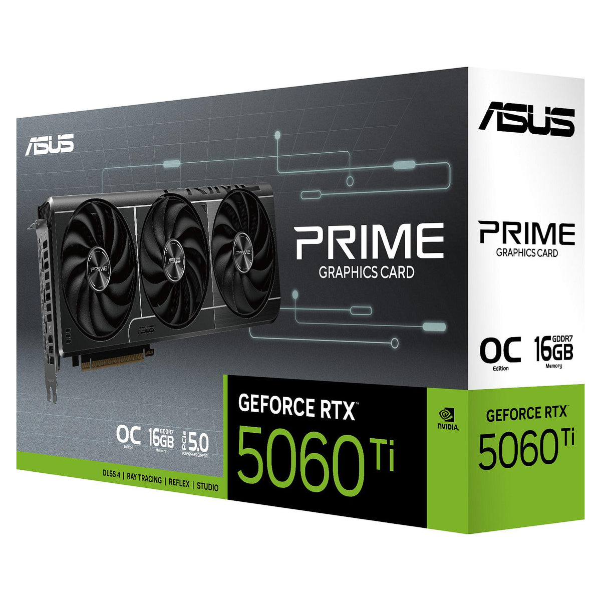 RTX 5060 Ti 16GB ASUS Prime OC GDDR7 3Fan