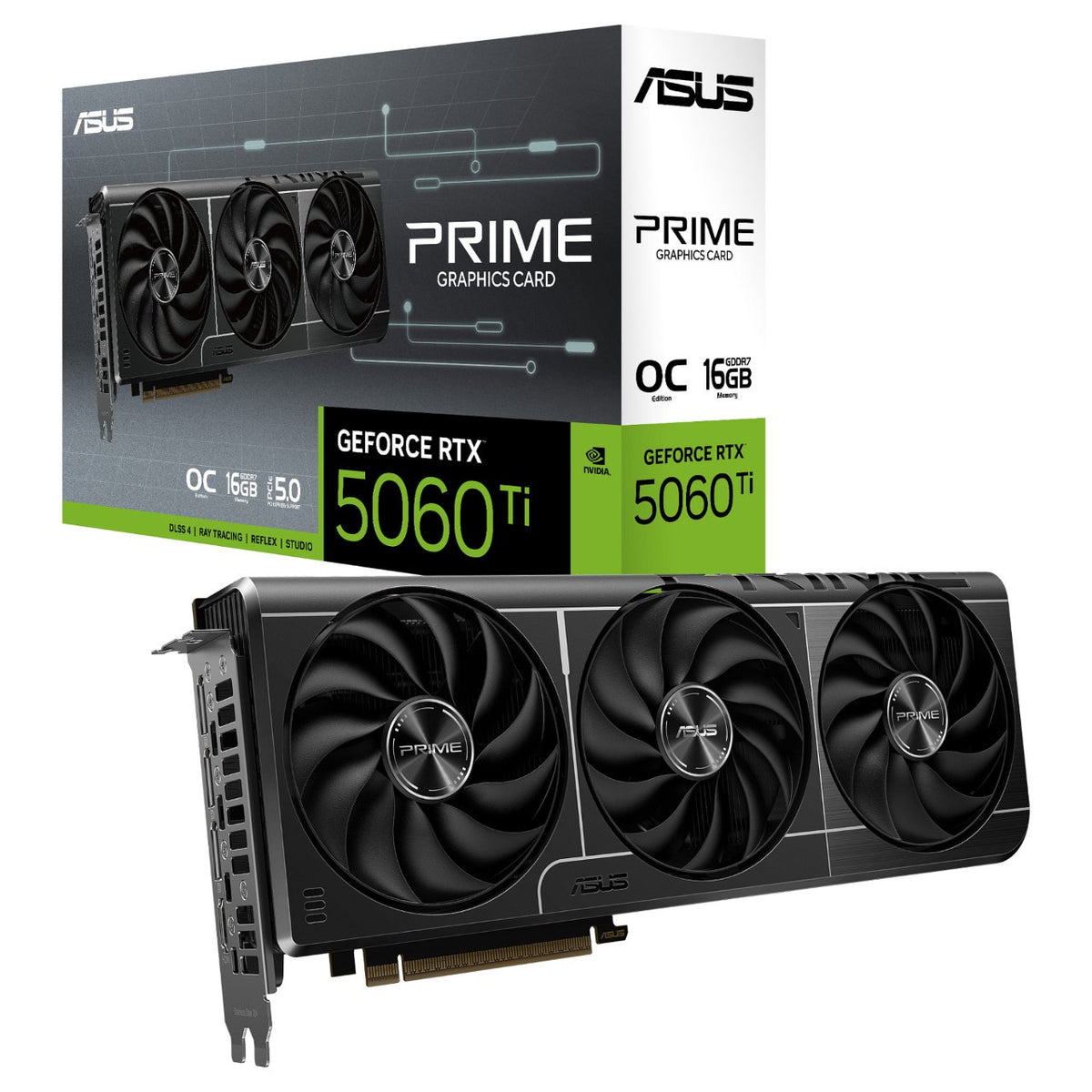 RTX 5060 Ti 16GB ASUS Prime OC GDDR7 3Fan