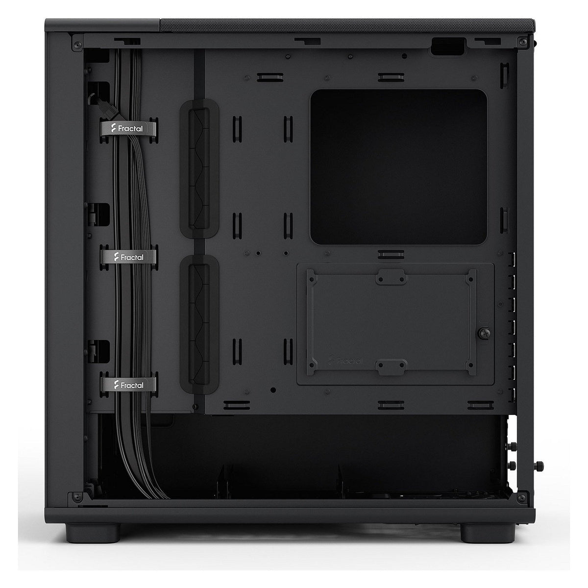 Midi Fractal Epoch Black Solid