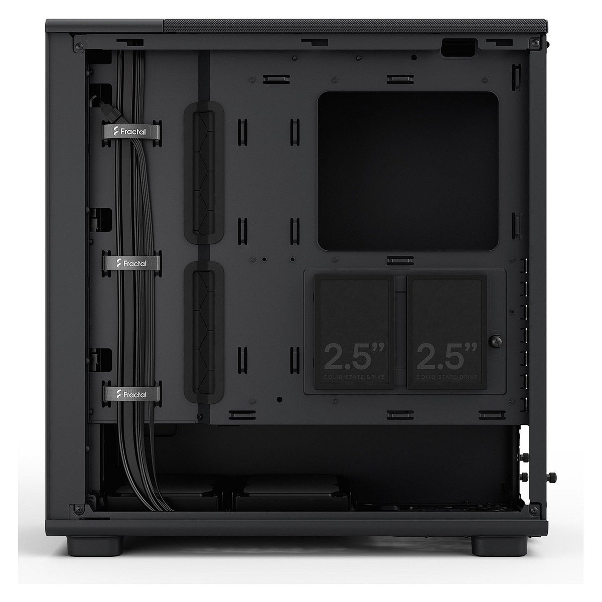 Midi Fractal Epoch Black Solid