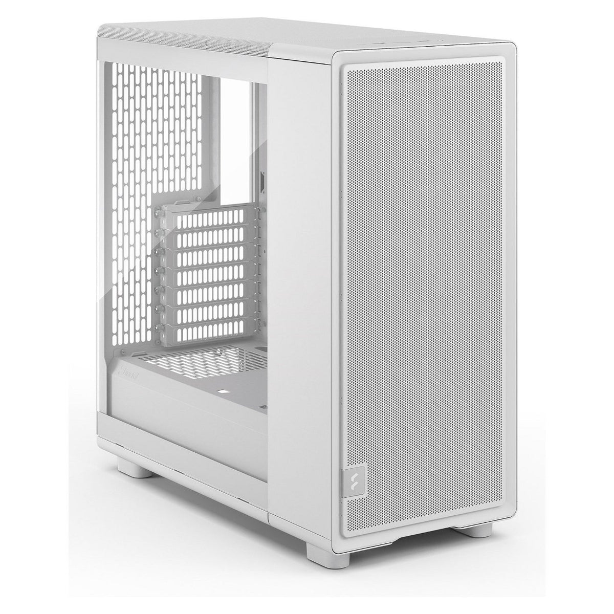 Midi Fractal Epoch White TG Clear tint