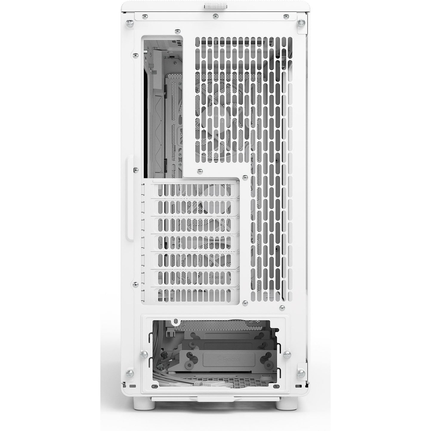Midi Fractal Epoch White TG Clear tint