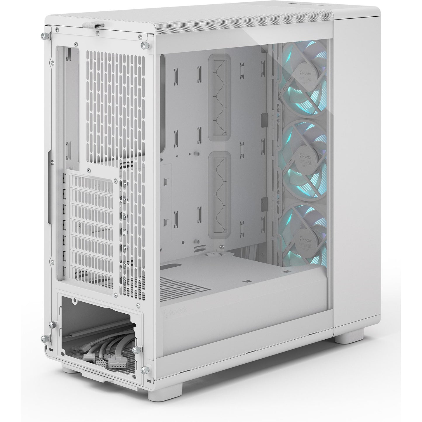 Midi Fractal Epoch White TG RGB Clear tint