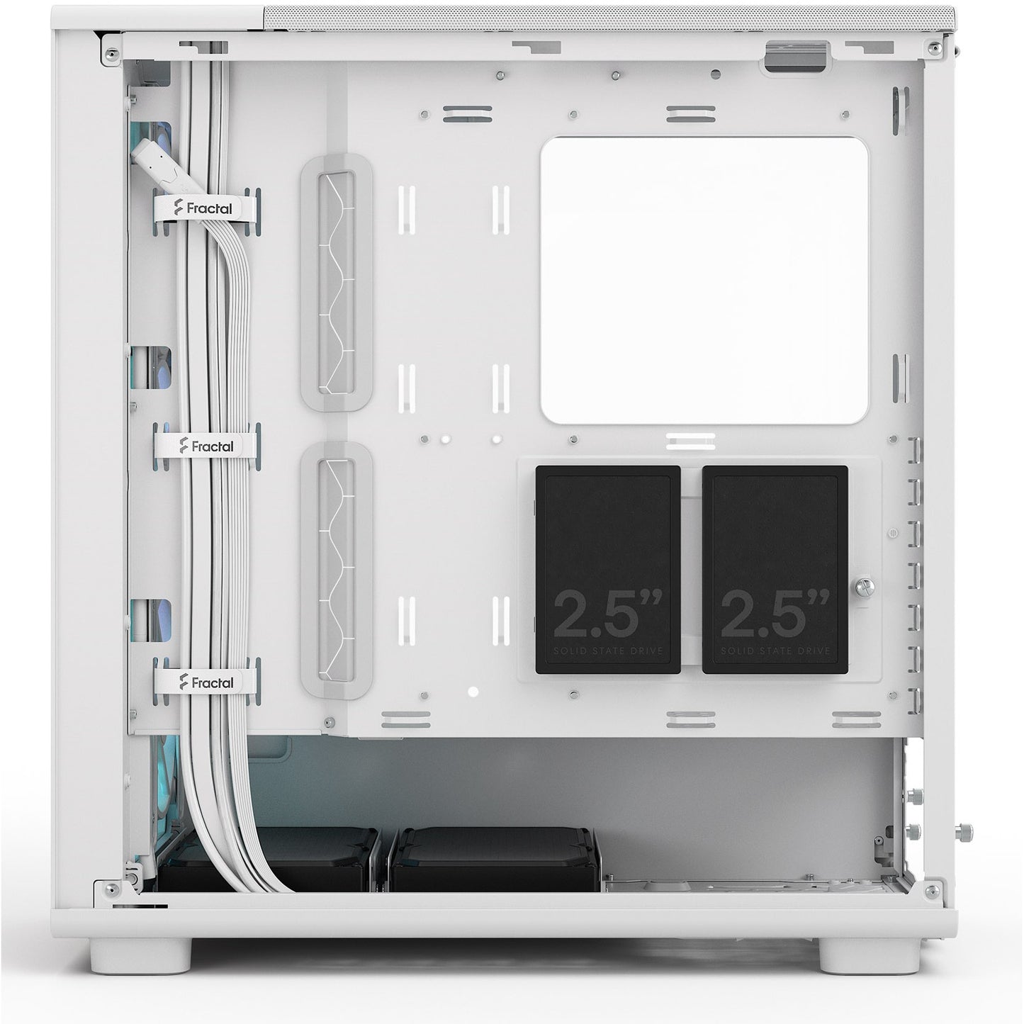 Midi Fractal Epoch White TG RGB Clear tint