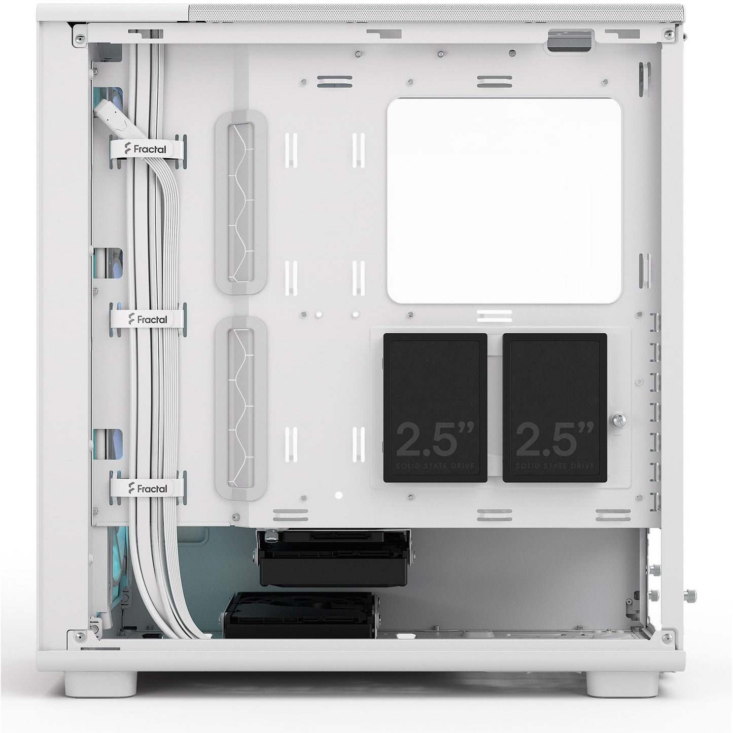 Midi Fractal Epoch White TG RGB Clear tint