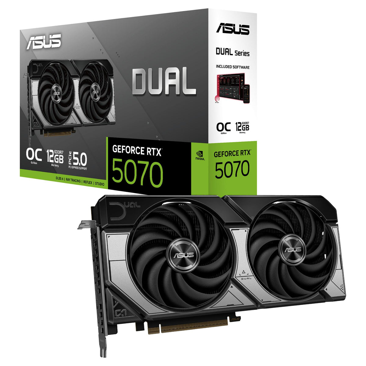 RTX 5070 12GB ASUS Dual OC GDDR7