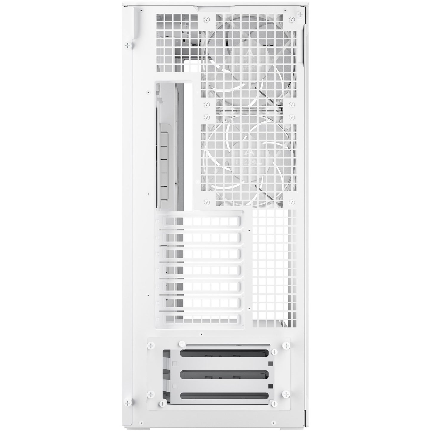 Arctic Xtender (White) transparent window w/o GPU vertical mount