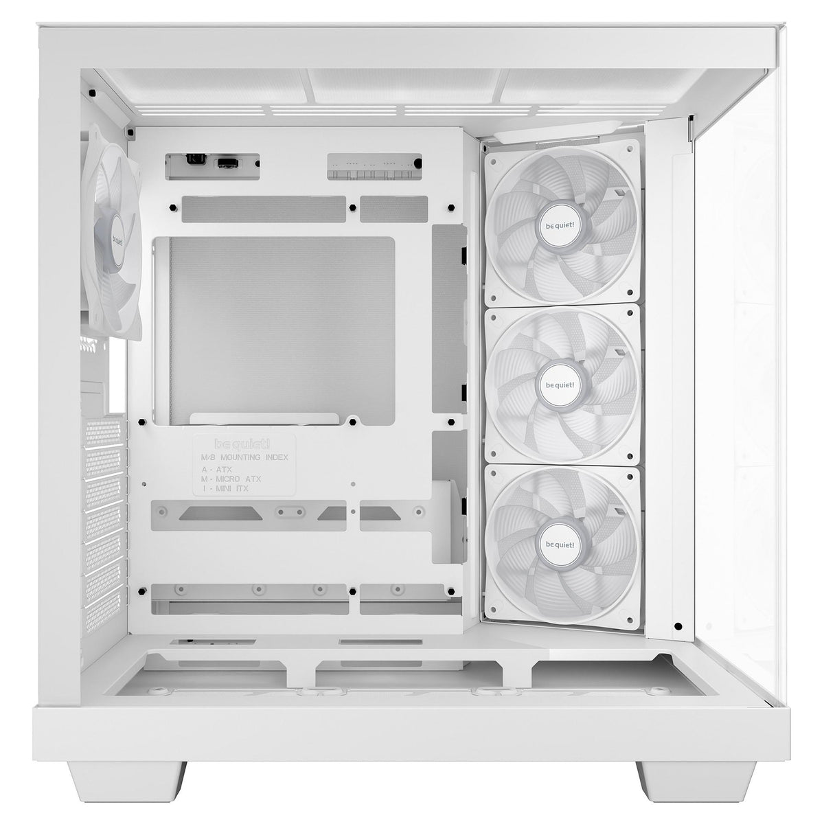 Midi be quiet! Light Base 500 LX White