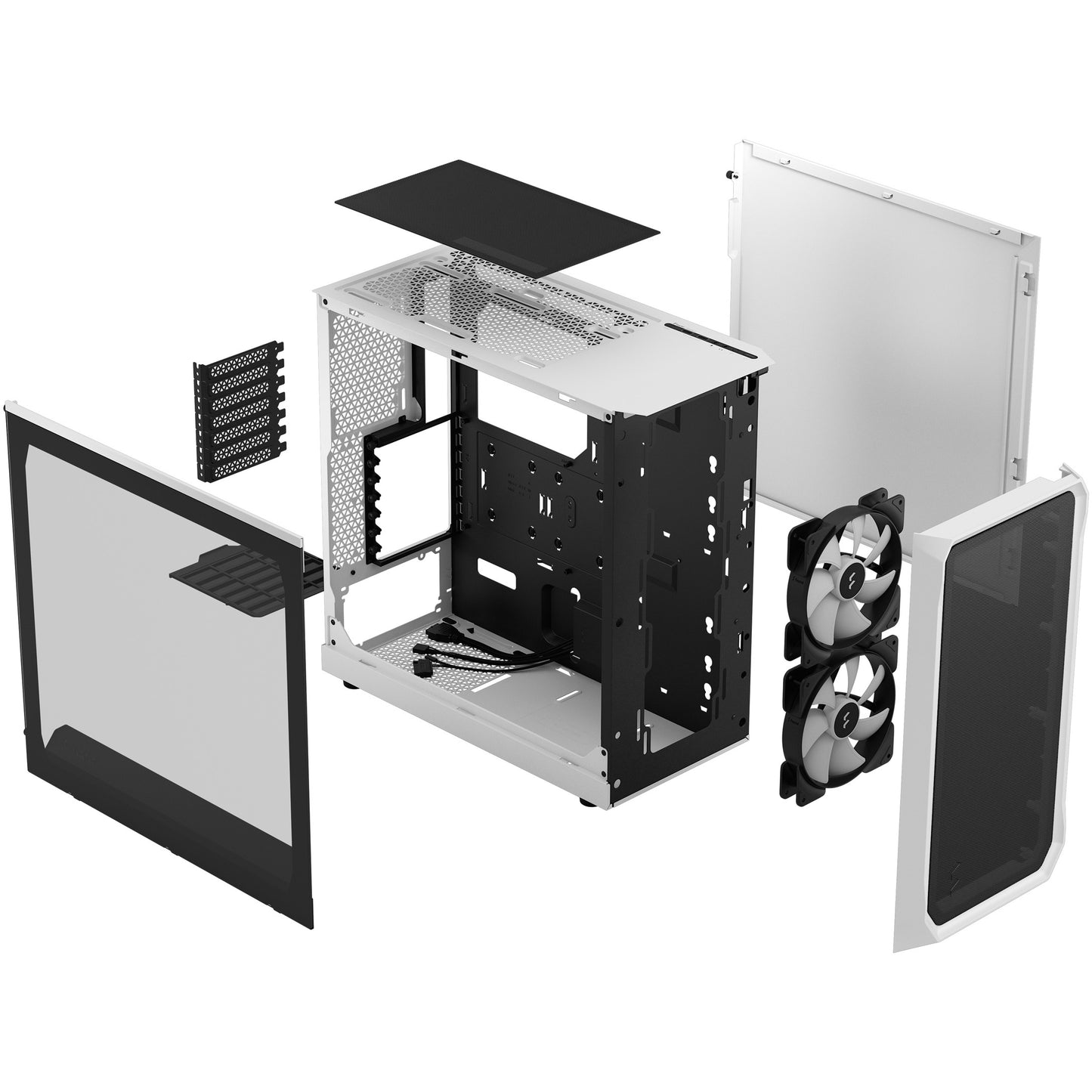 Tower Fractal Design Focus 2 RGB White