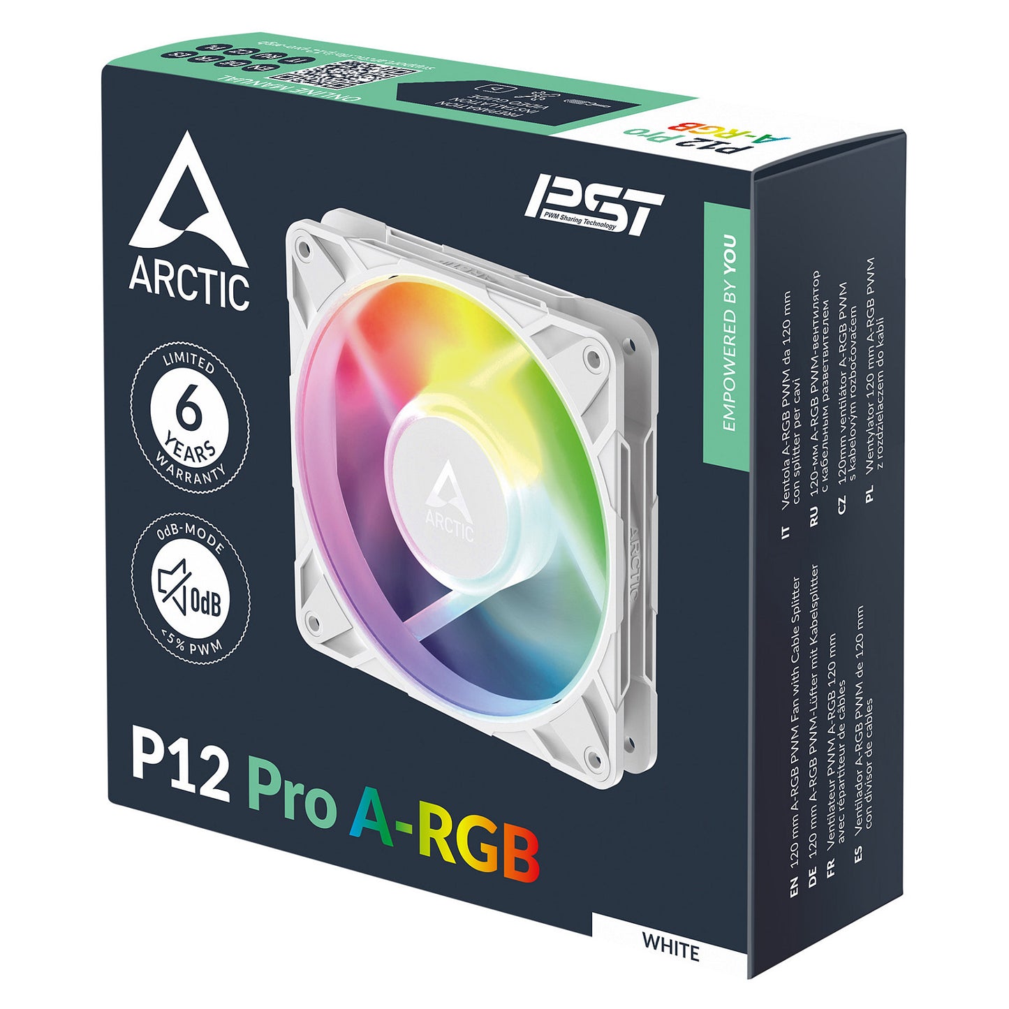 ARCTIC Lüfter P12 Pro A-RGB (White)