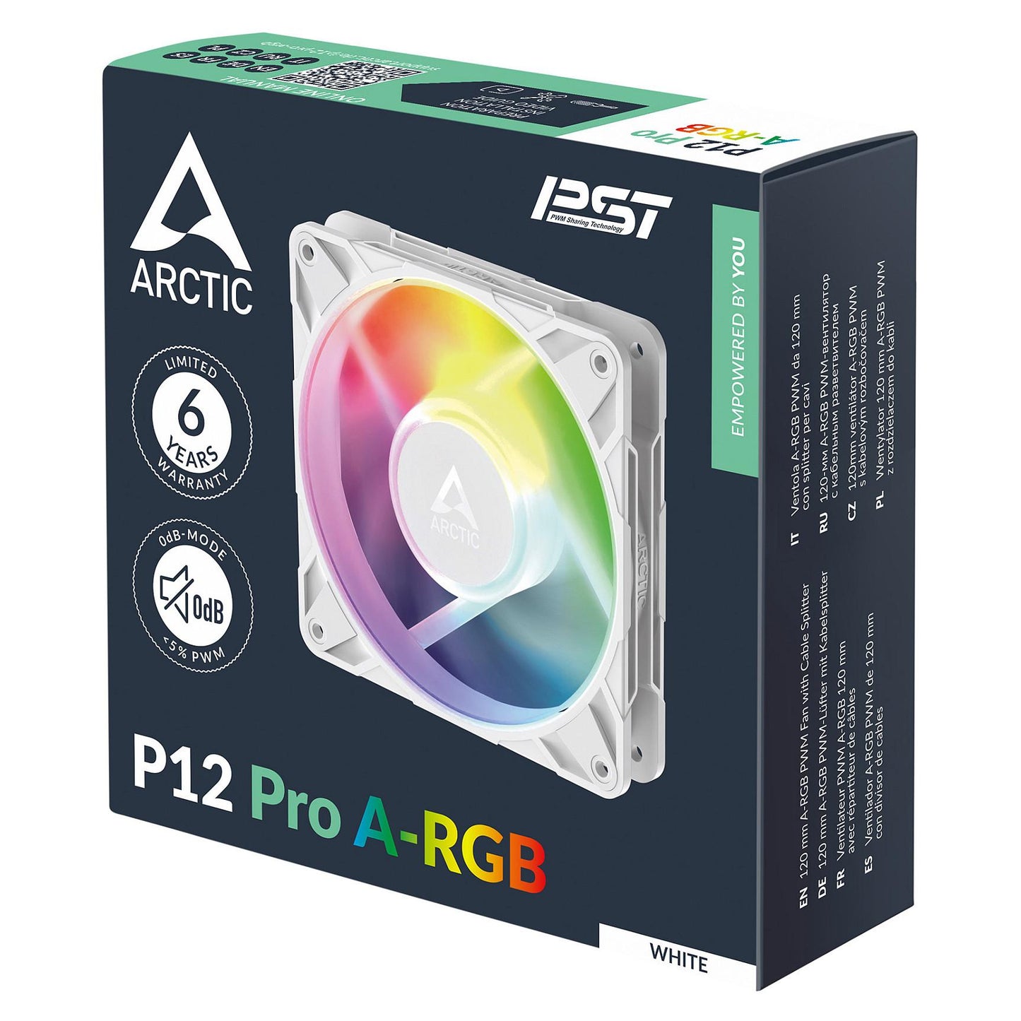 ARCTIC Lüfter P12 Pro A-RGB (White)