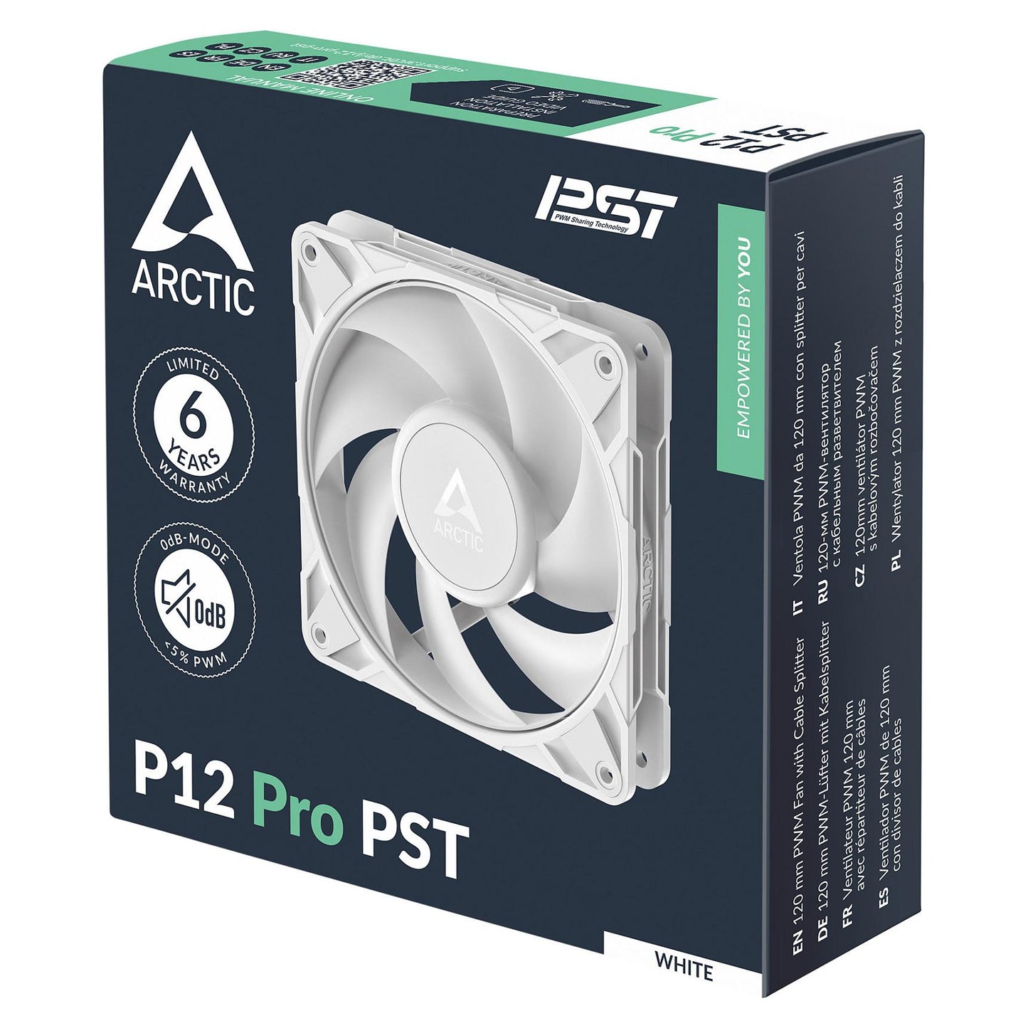 ARCTIC Lüfter 12 Pro PST (White)