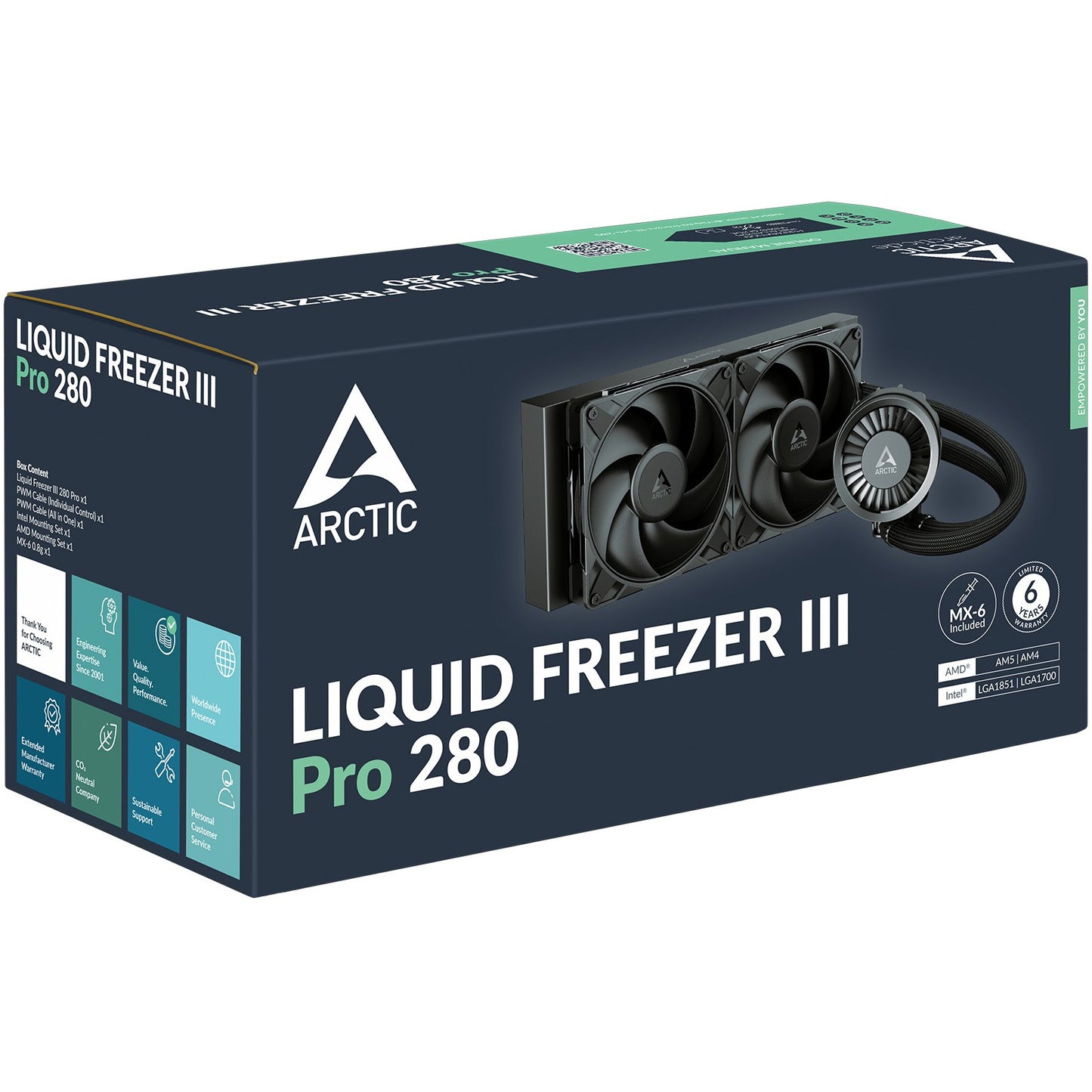 K Cooler Wasserkühlung ARCTIC Liquid Freezer III Pro 280