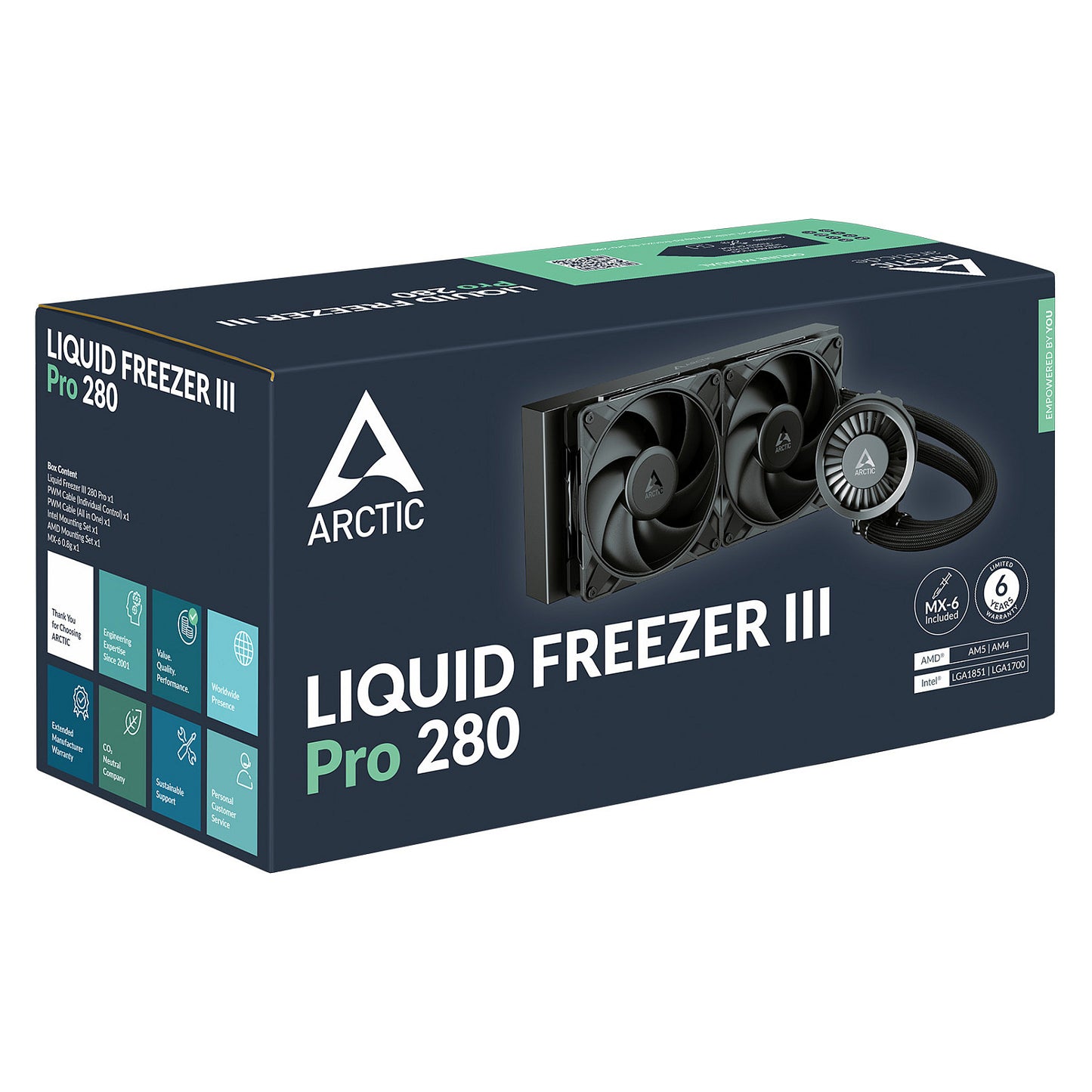 K Cooler Wasserkühlung ARCTIC Liquid Freezer III Pro 280