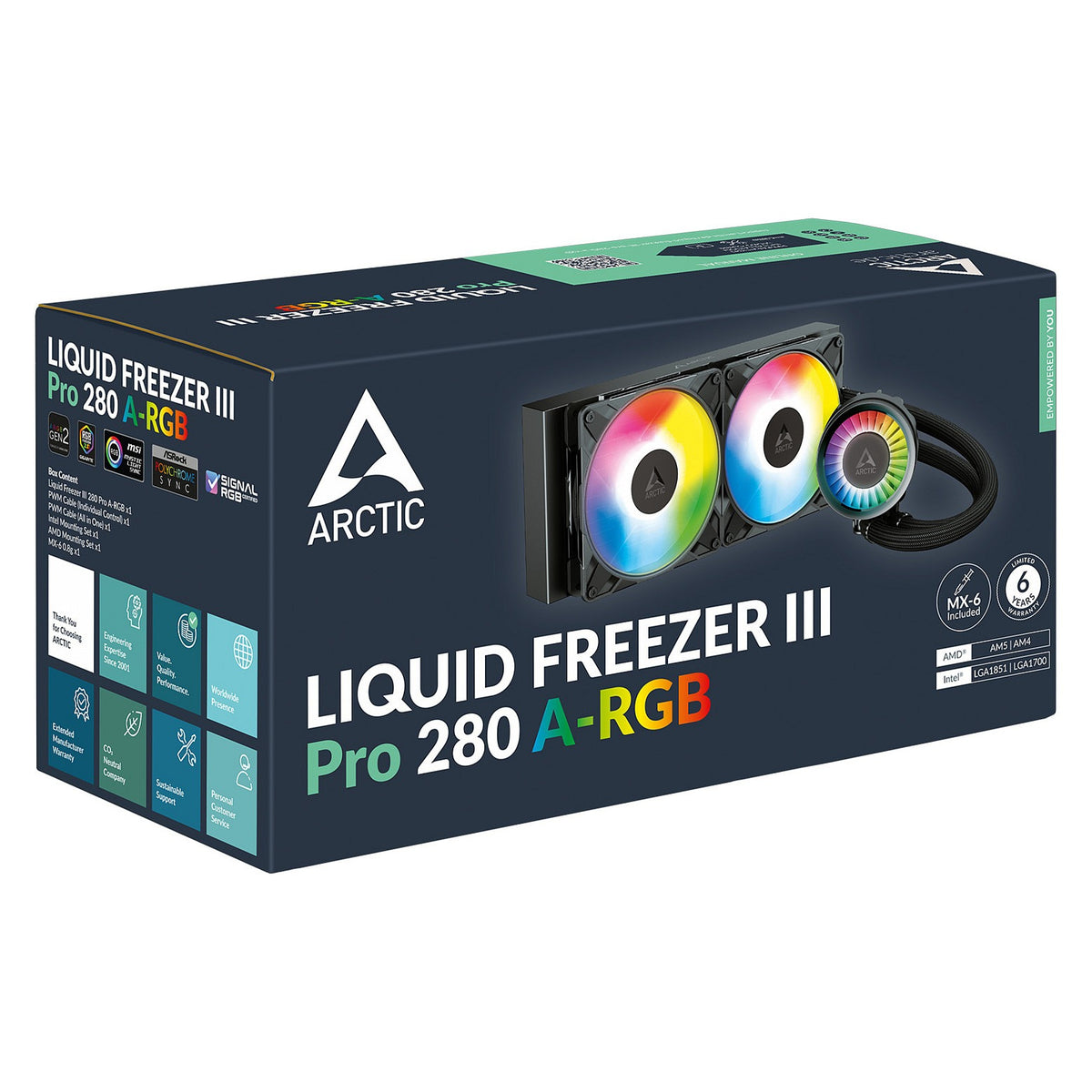 K Cooler Wasserkühlung Arctic Liquid Freezer III Pro 280 A-RGB