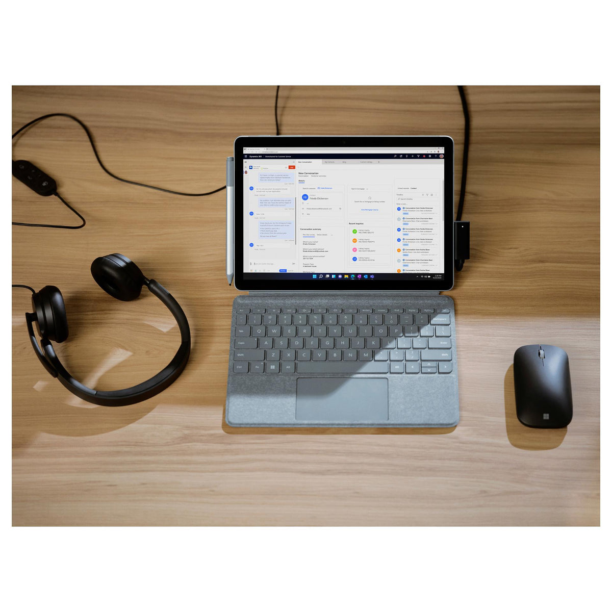 Headset Over-Ear Wireless Black Microsoft Modern USB-C