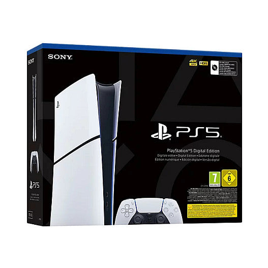 Sony PlayStation 5 Slim Digital Edition - 825GB White