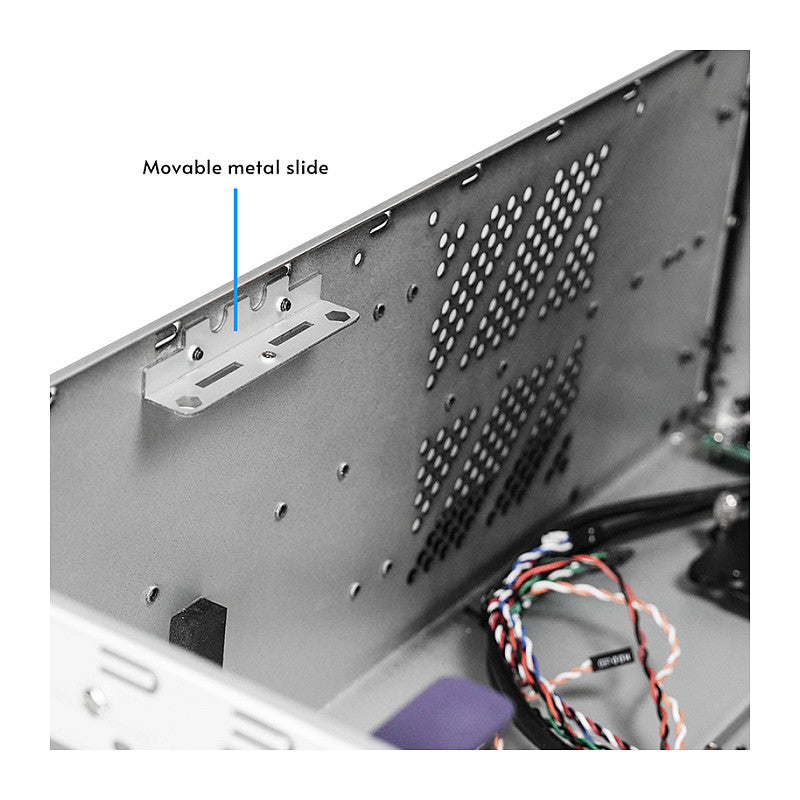 Mini Chieftec Rack-Servergehäuse UNC-409S-AIO-OP Black